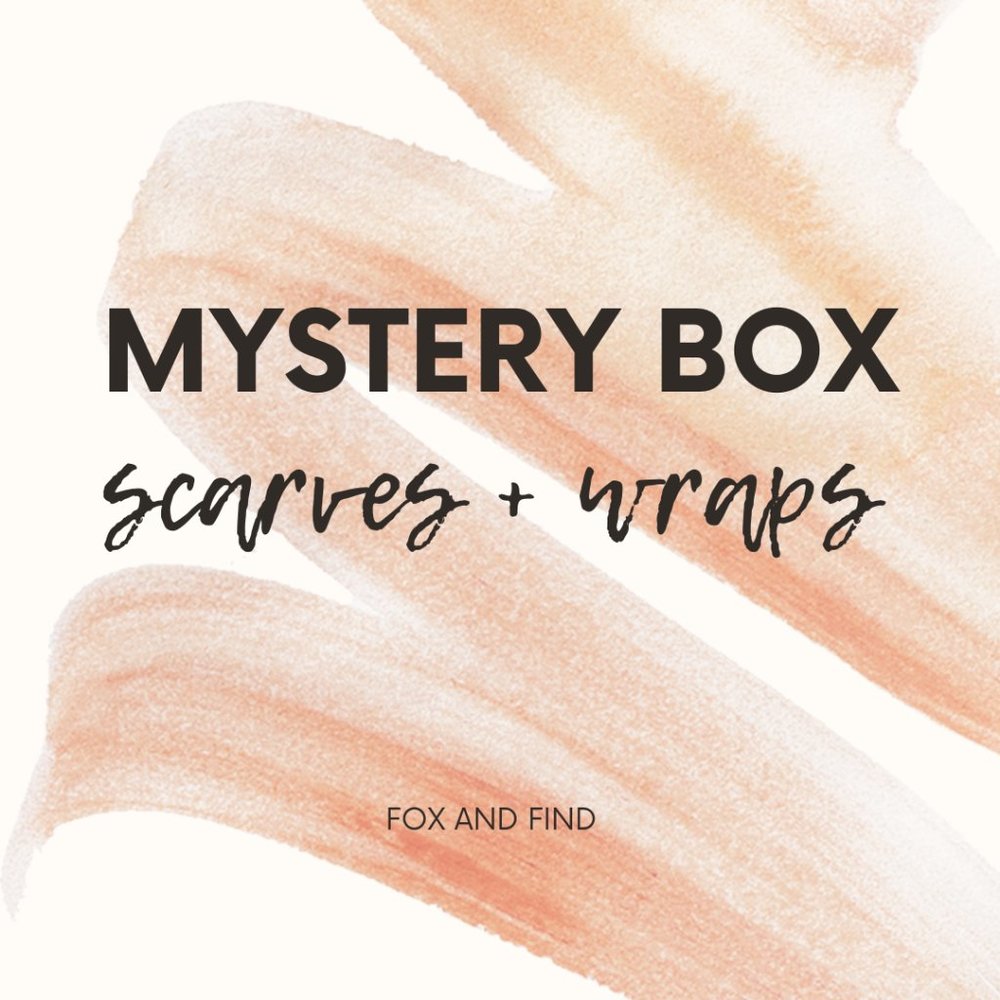 ✿ SCARVES MYSTERY BOX! ✿